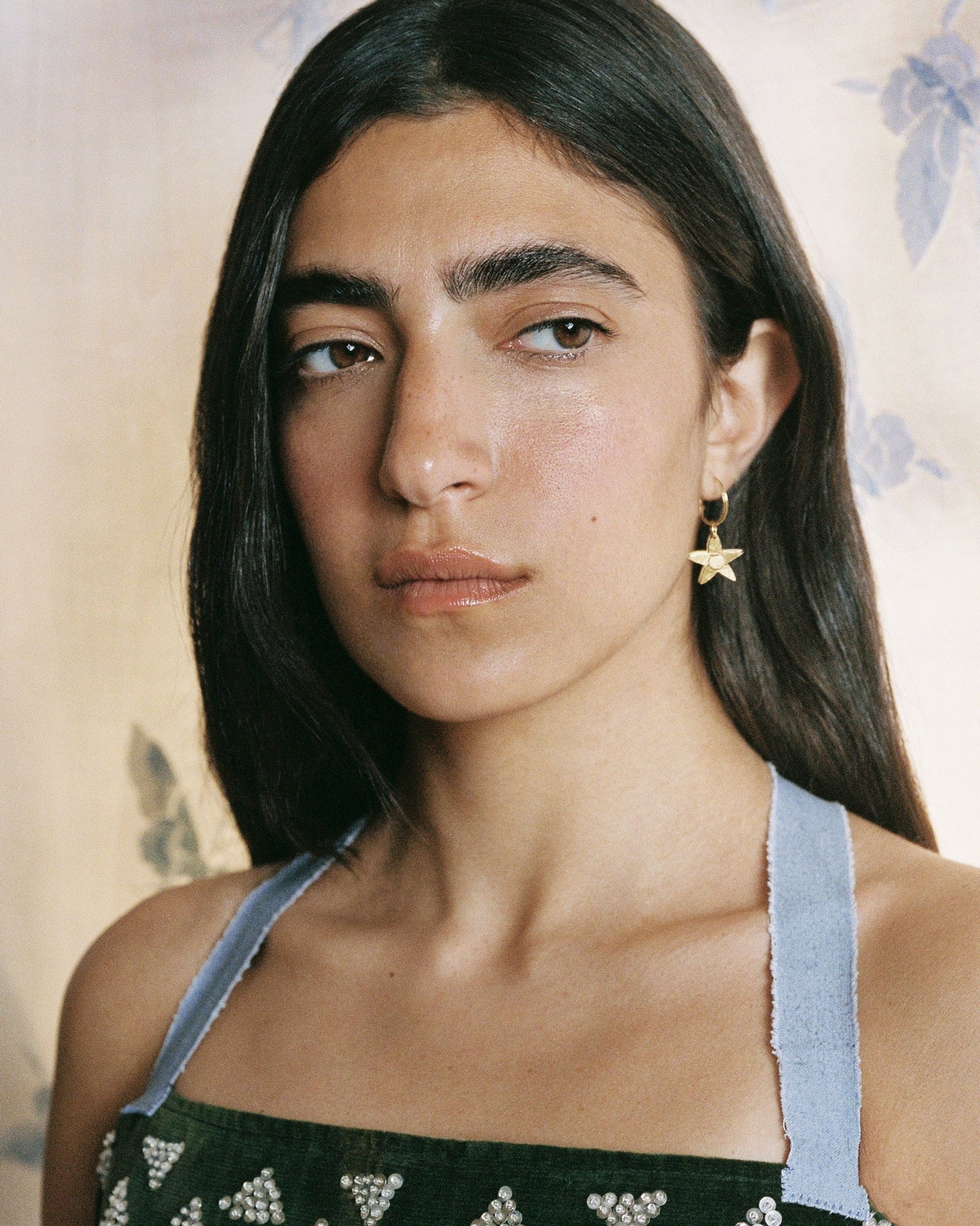 Astra earrings - Gold plated silver