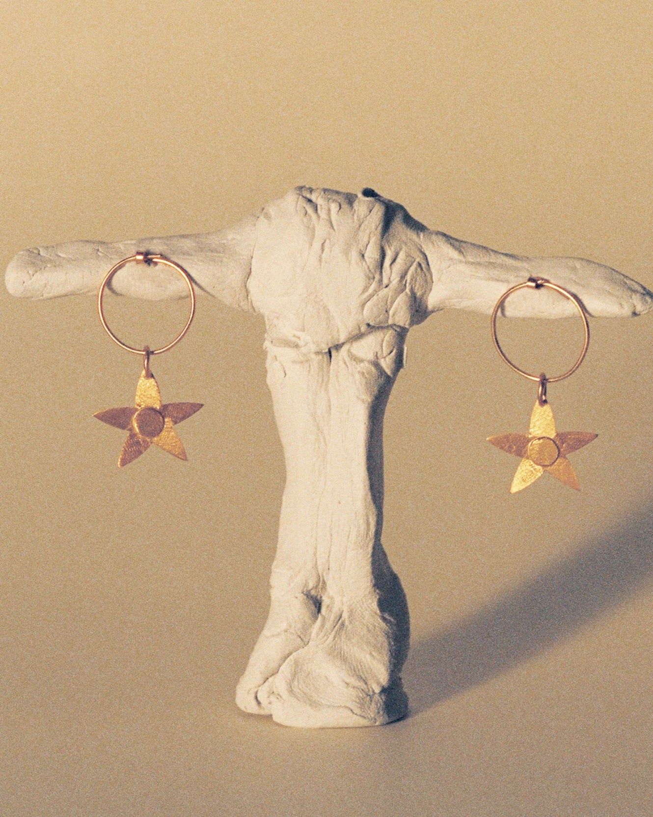 Astra earrings - Gold plated silver