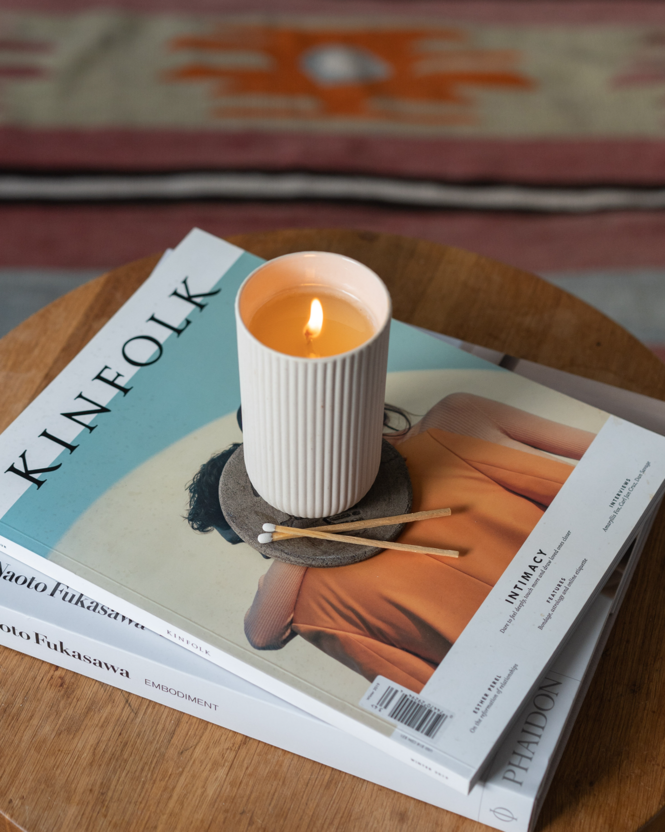 Ambra Ceramic Rapeseed Candle - Scented - 250 ml