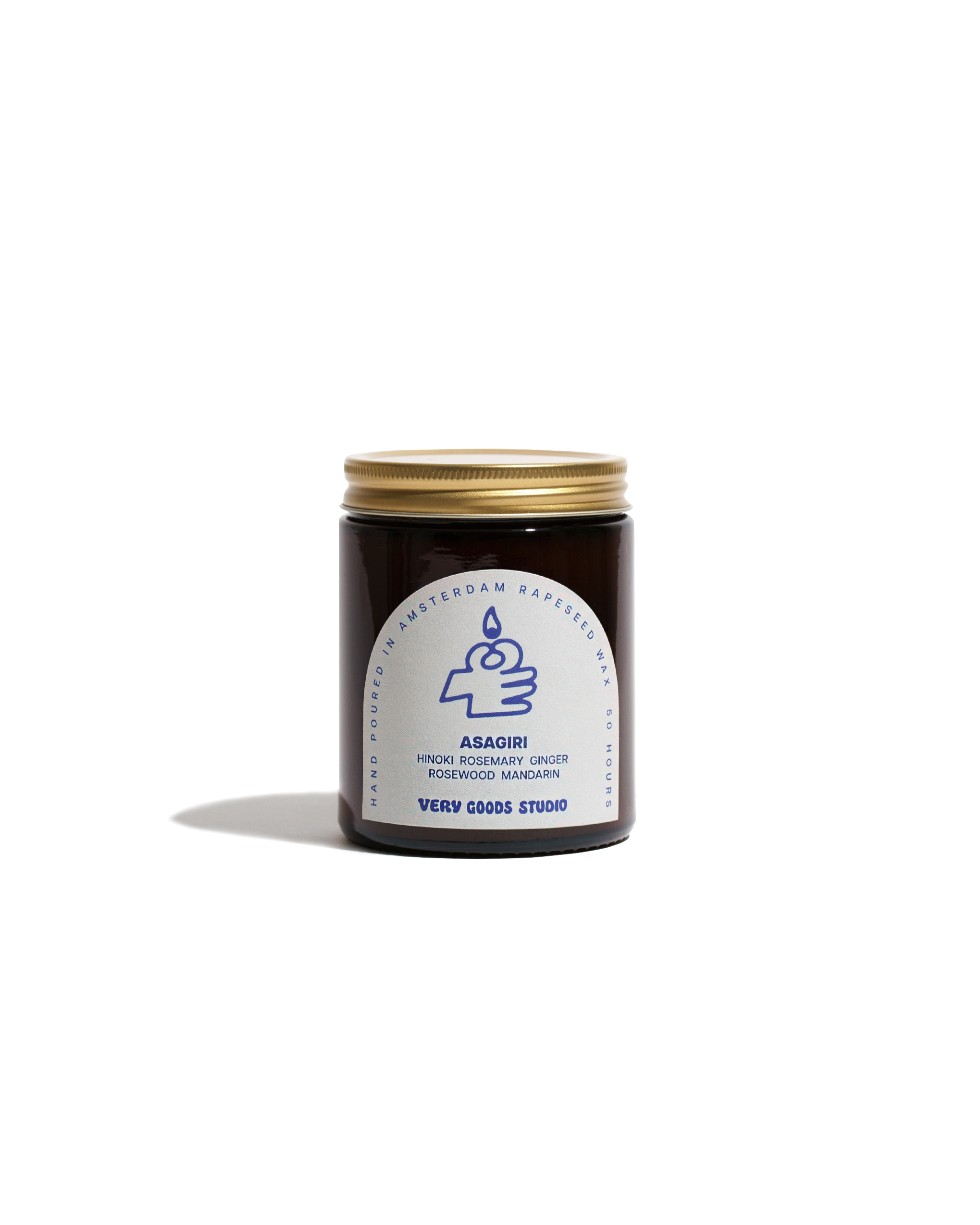 Asagiri rapeseed candle - Scented - 170 gr