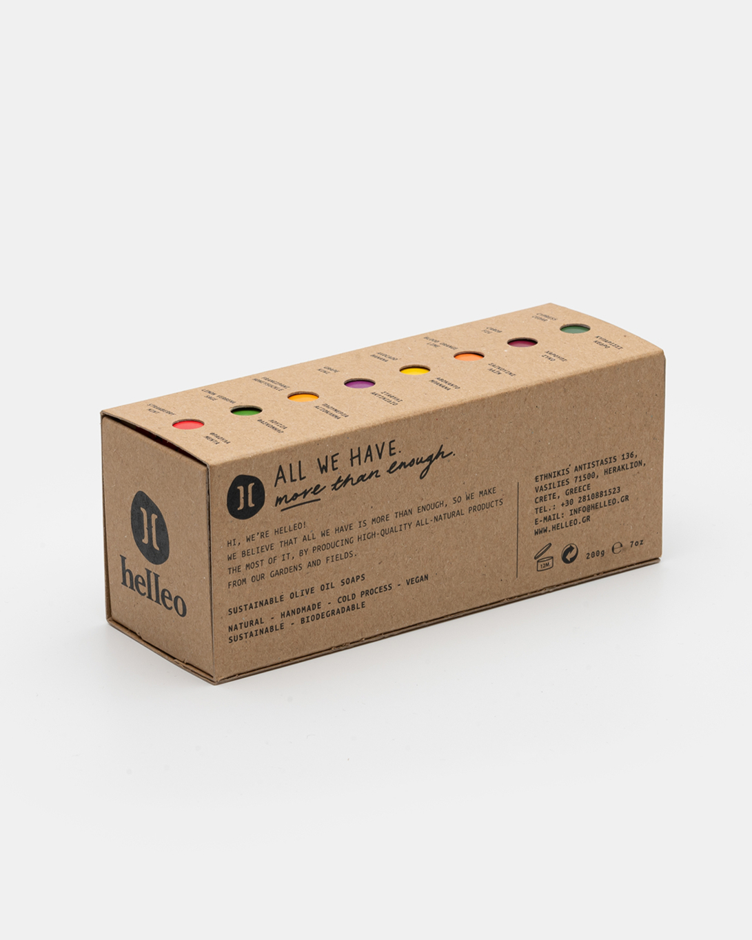 Mini soap 8-pack