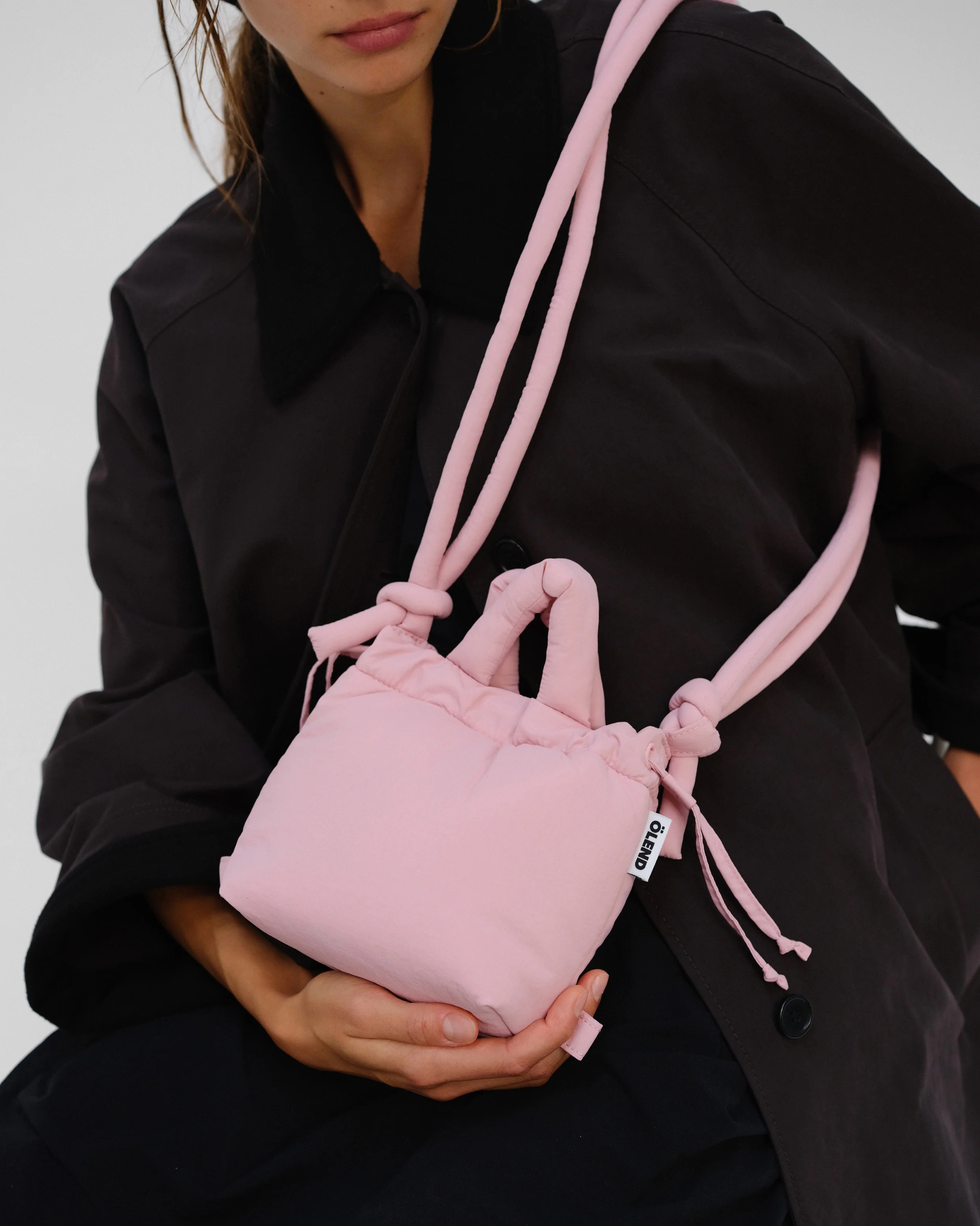 Micro Ona Soft Bag - Pale pink