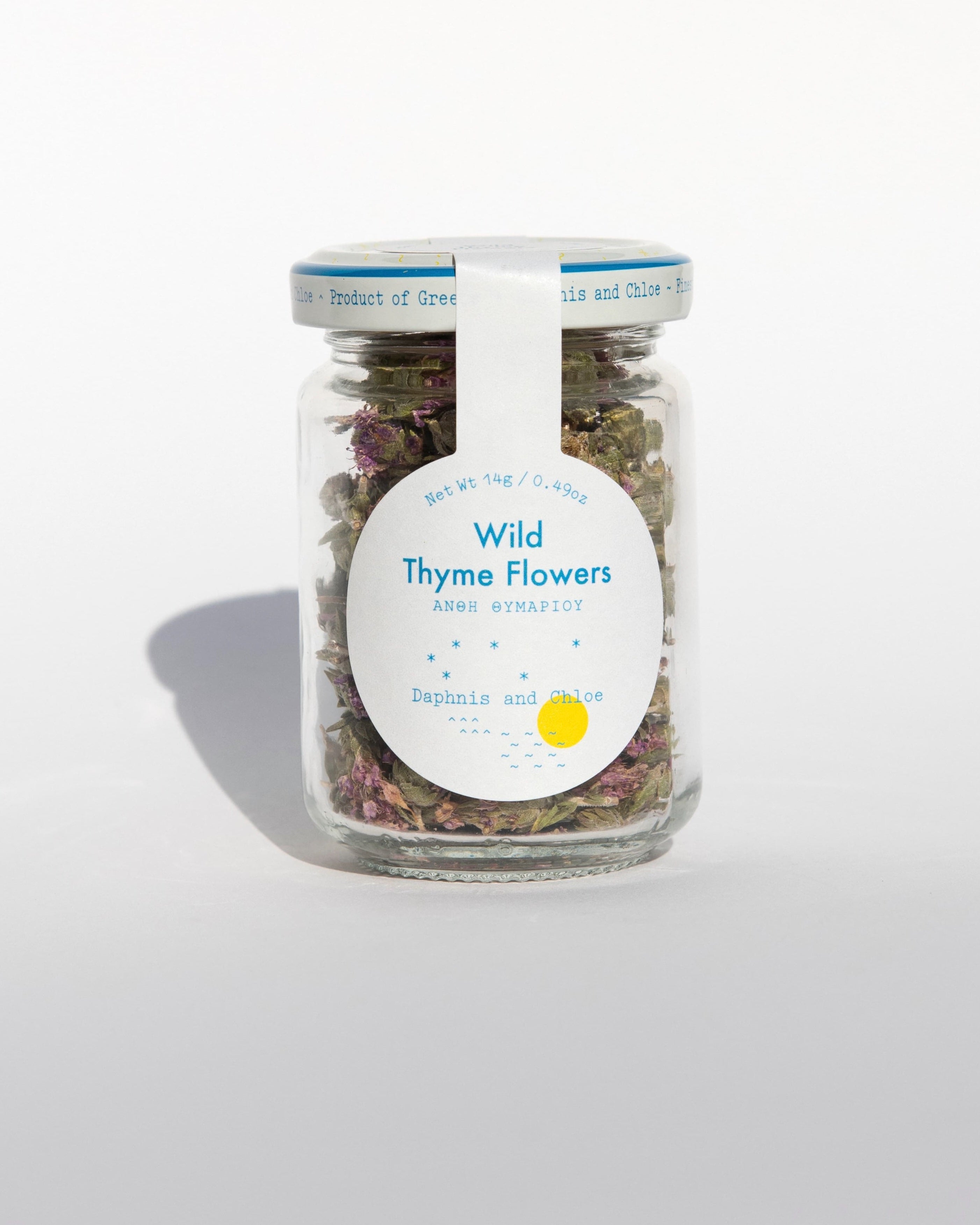Wild Thyme Flowers jar