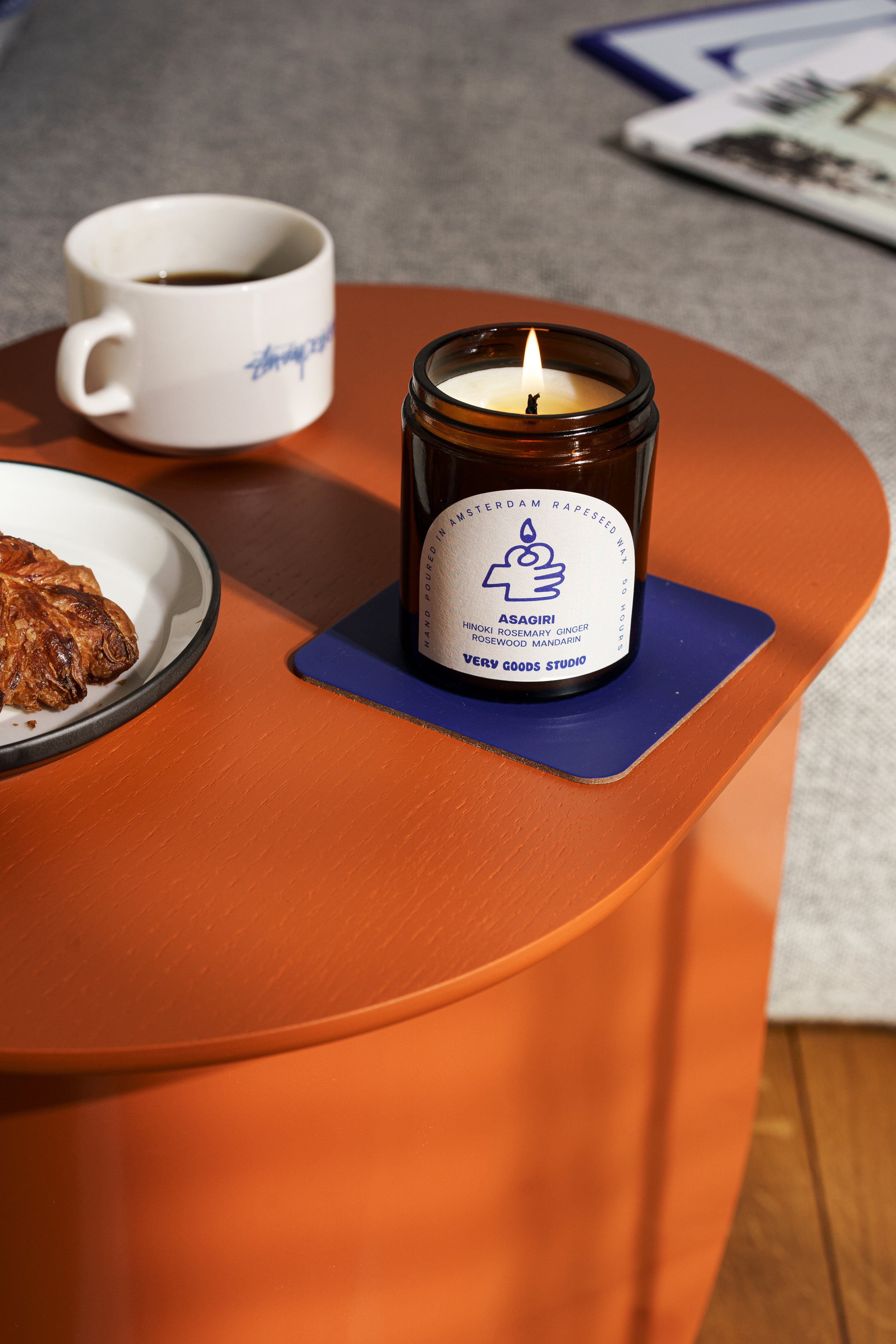 Asagiri rapeseed candle - Scented - 170 gr