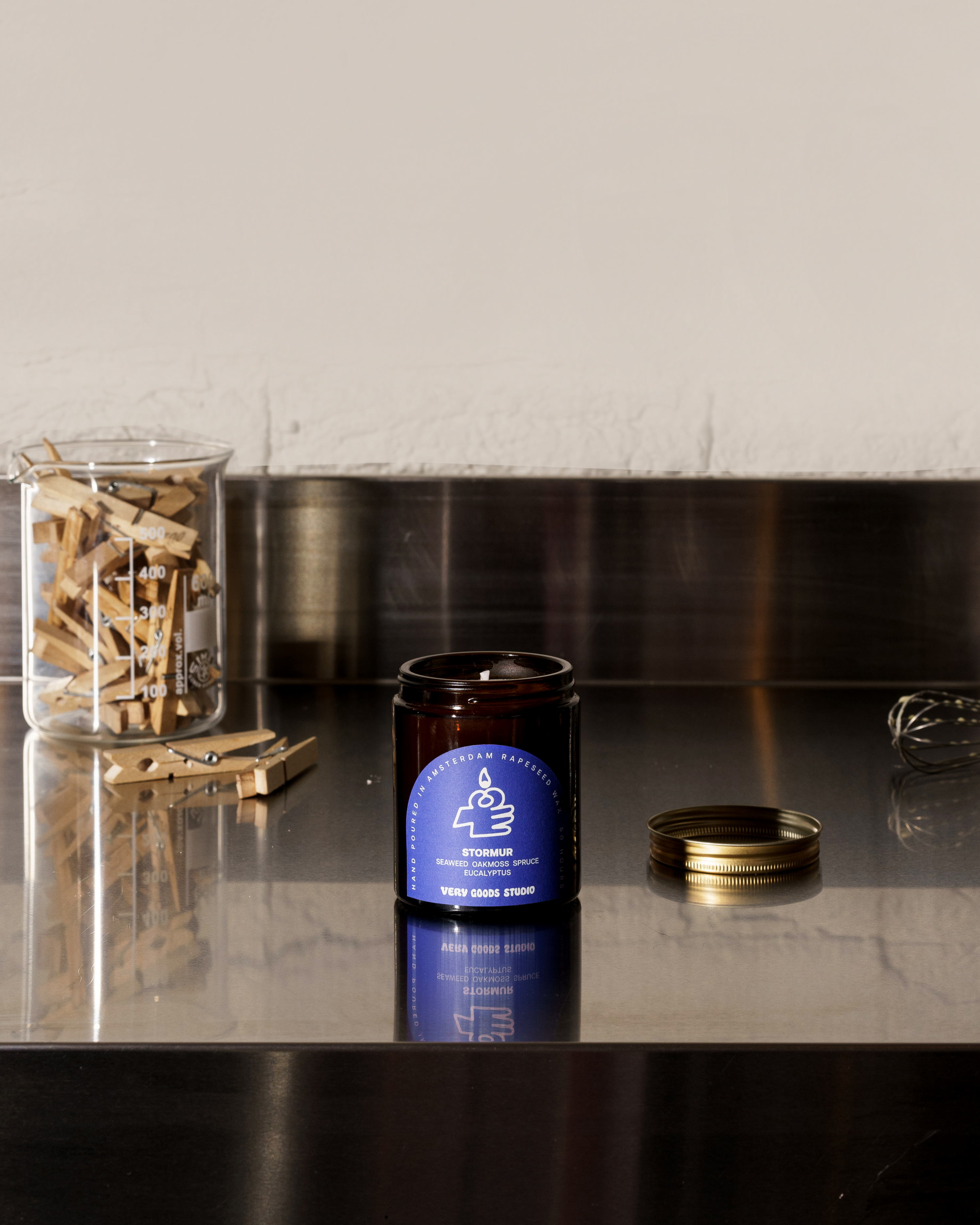 Stormur rapeseed candle - Scented - 170 gr