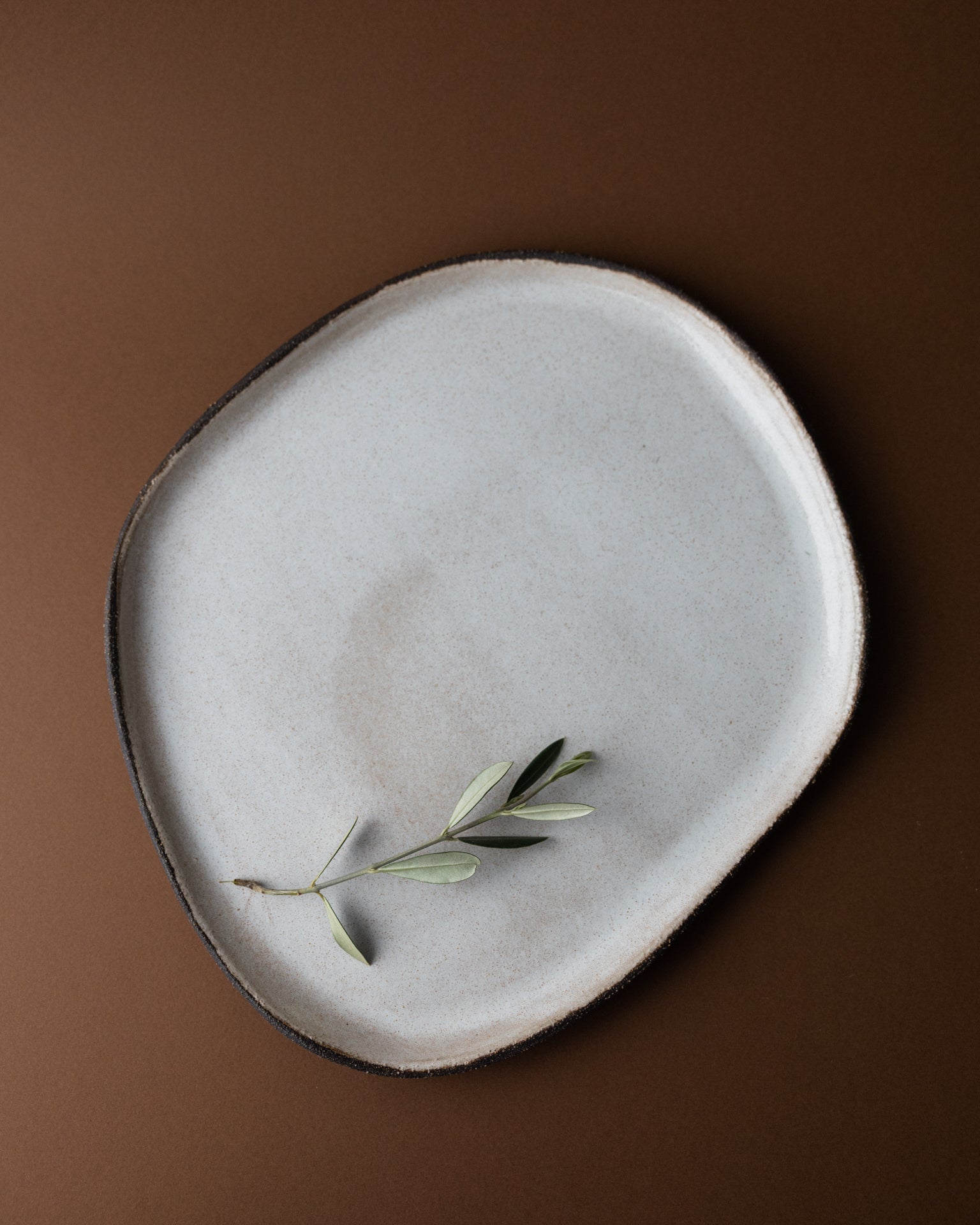 Dinner plate | Stoneware | Handmade