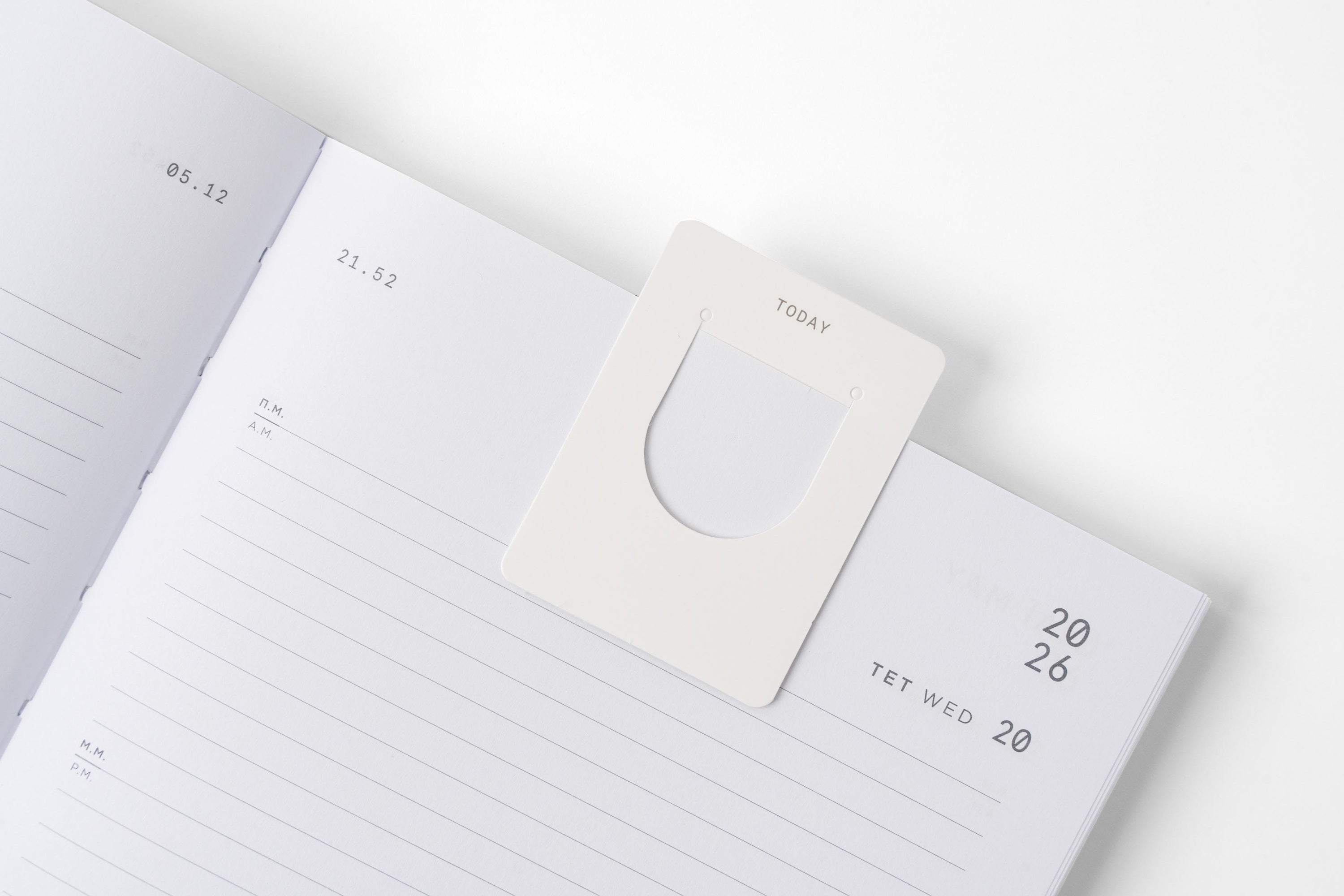 Daily planner 2026 - Sky blue