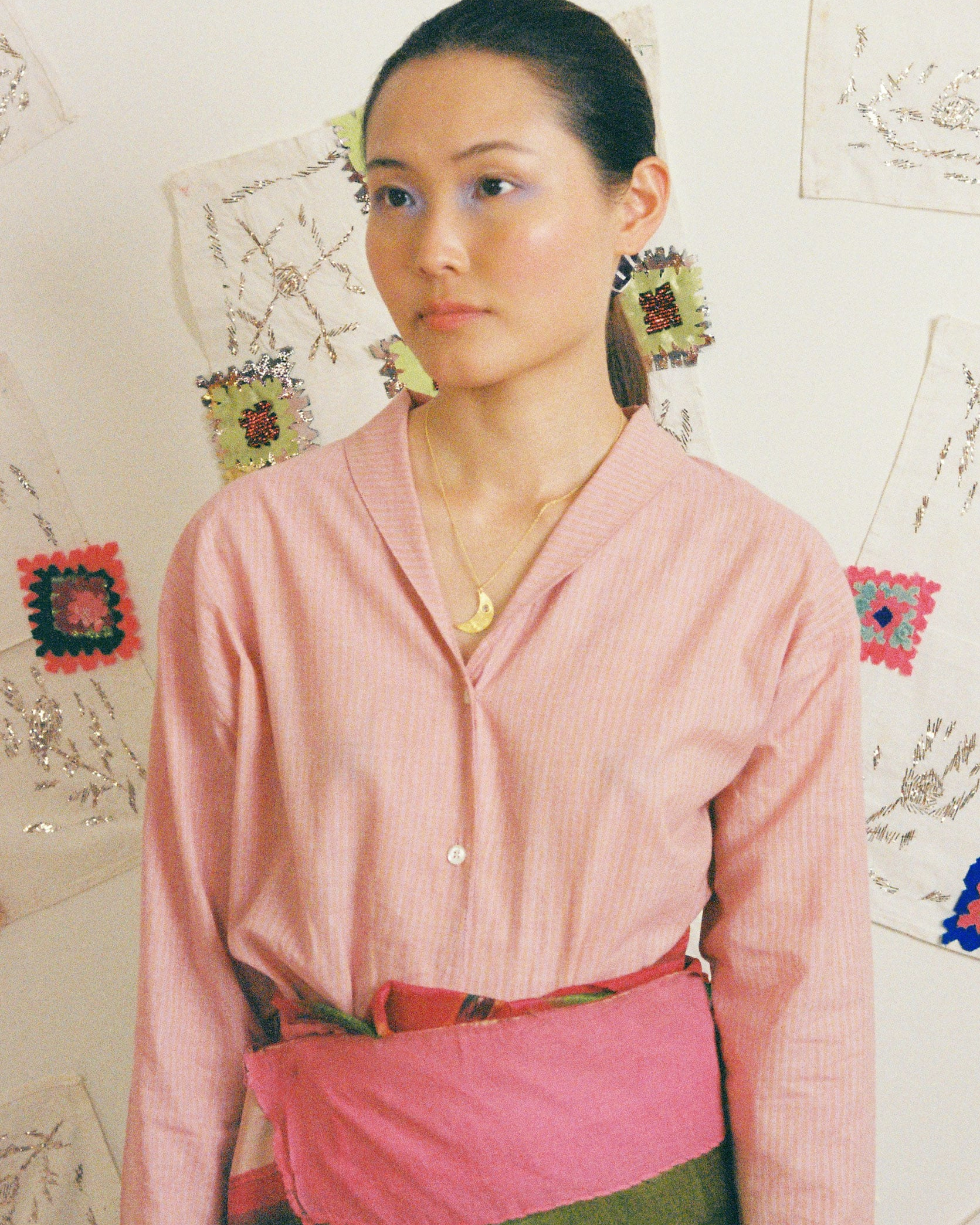 Aku gold necklace - Gold plated silver