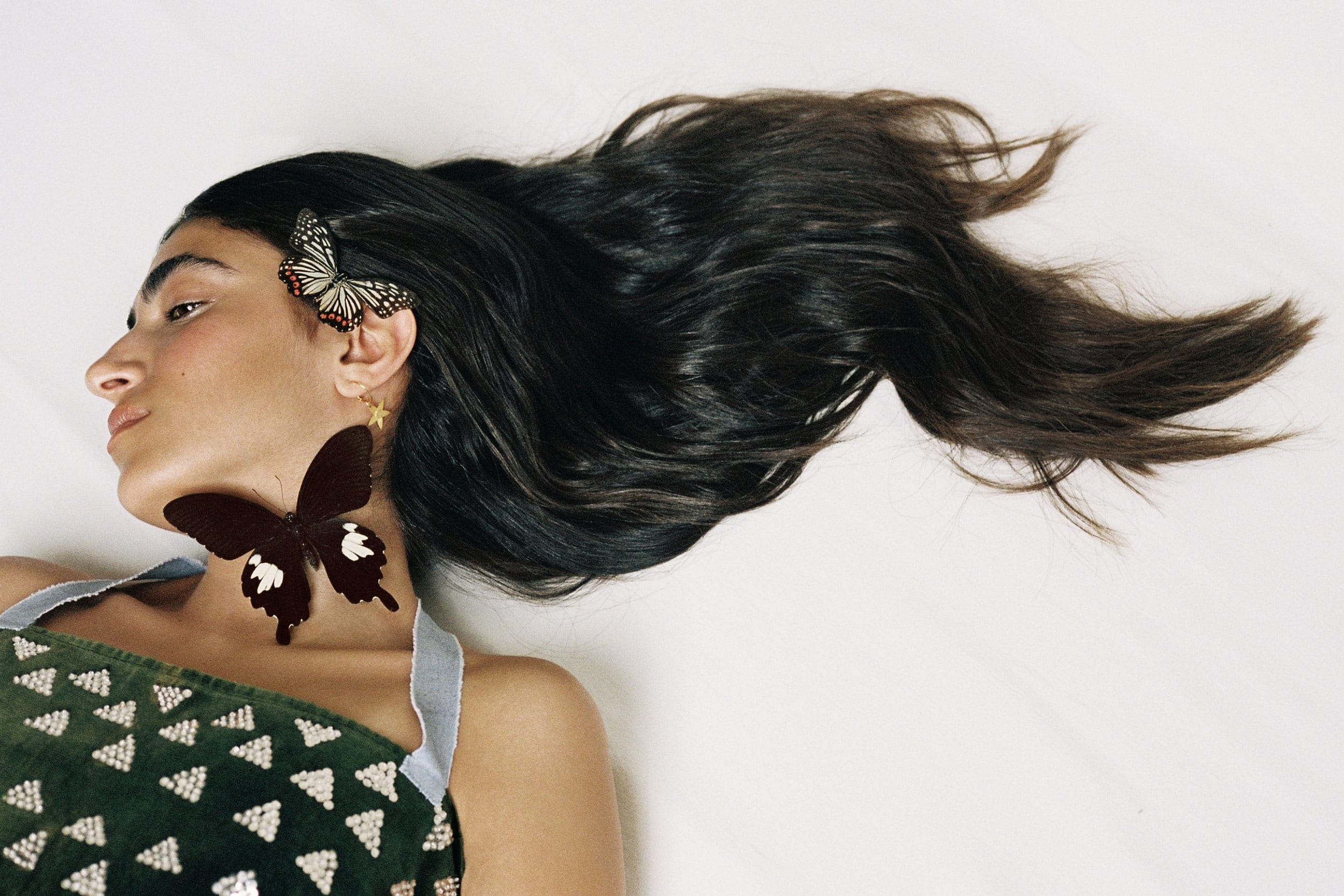 Astra earrings - Gold plated silver