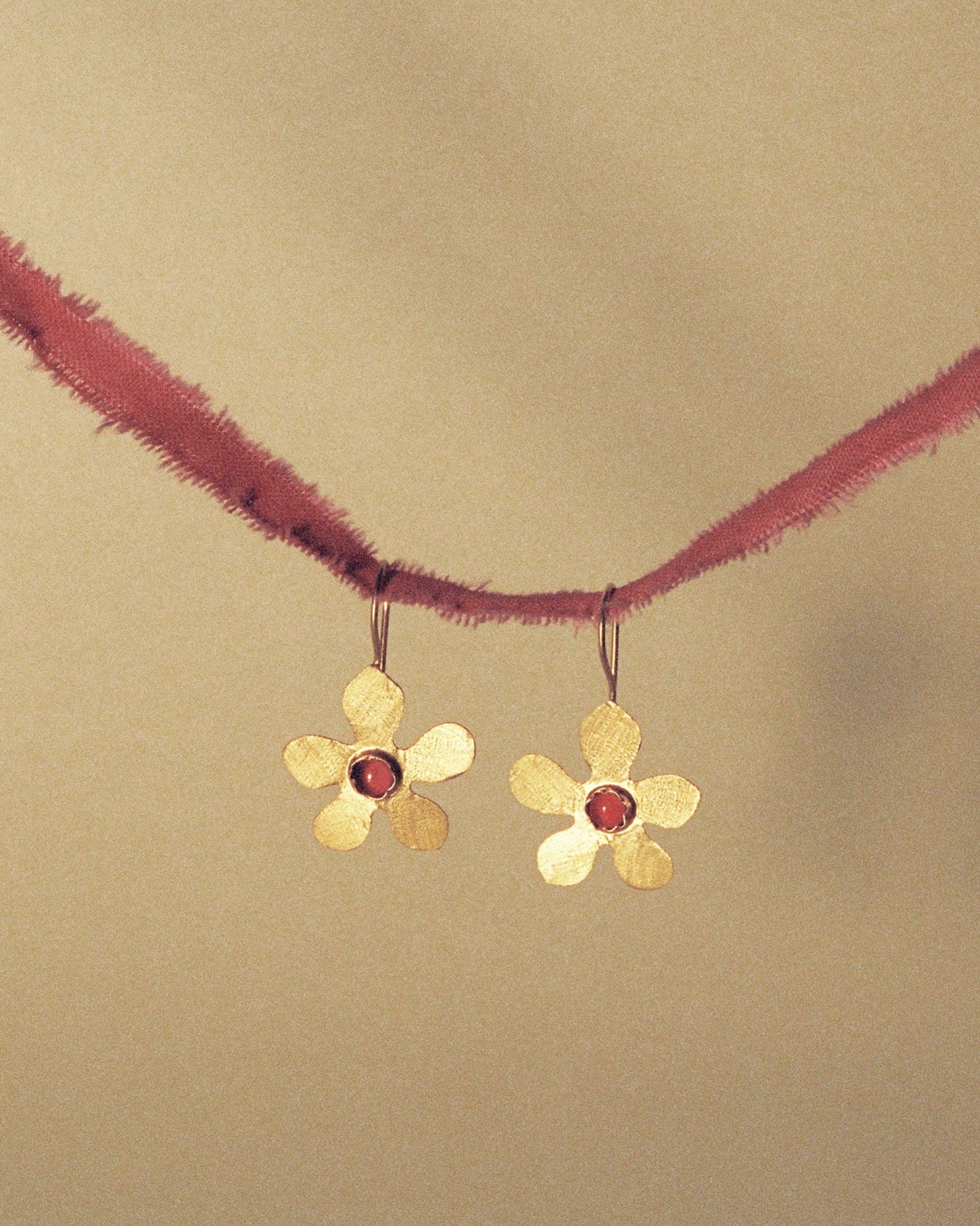 Lyra earrings - Gold plated silver