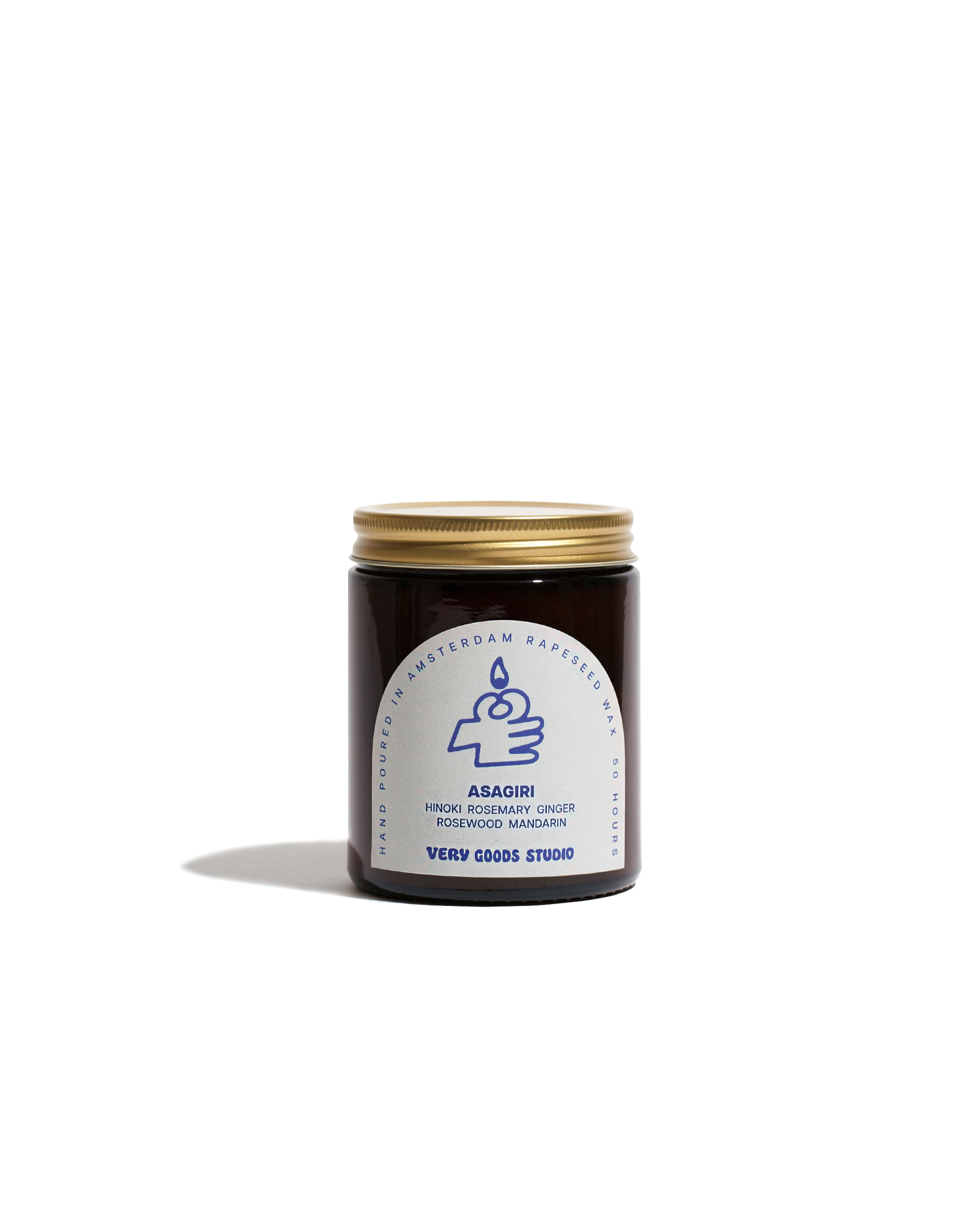 Asagiri rapeseed candle - Scented - 170 gr