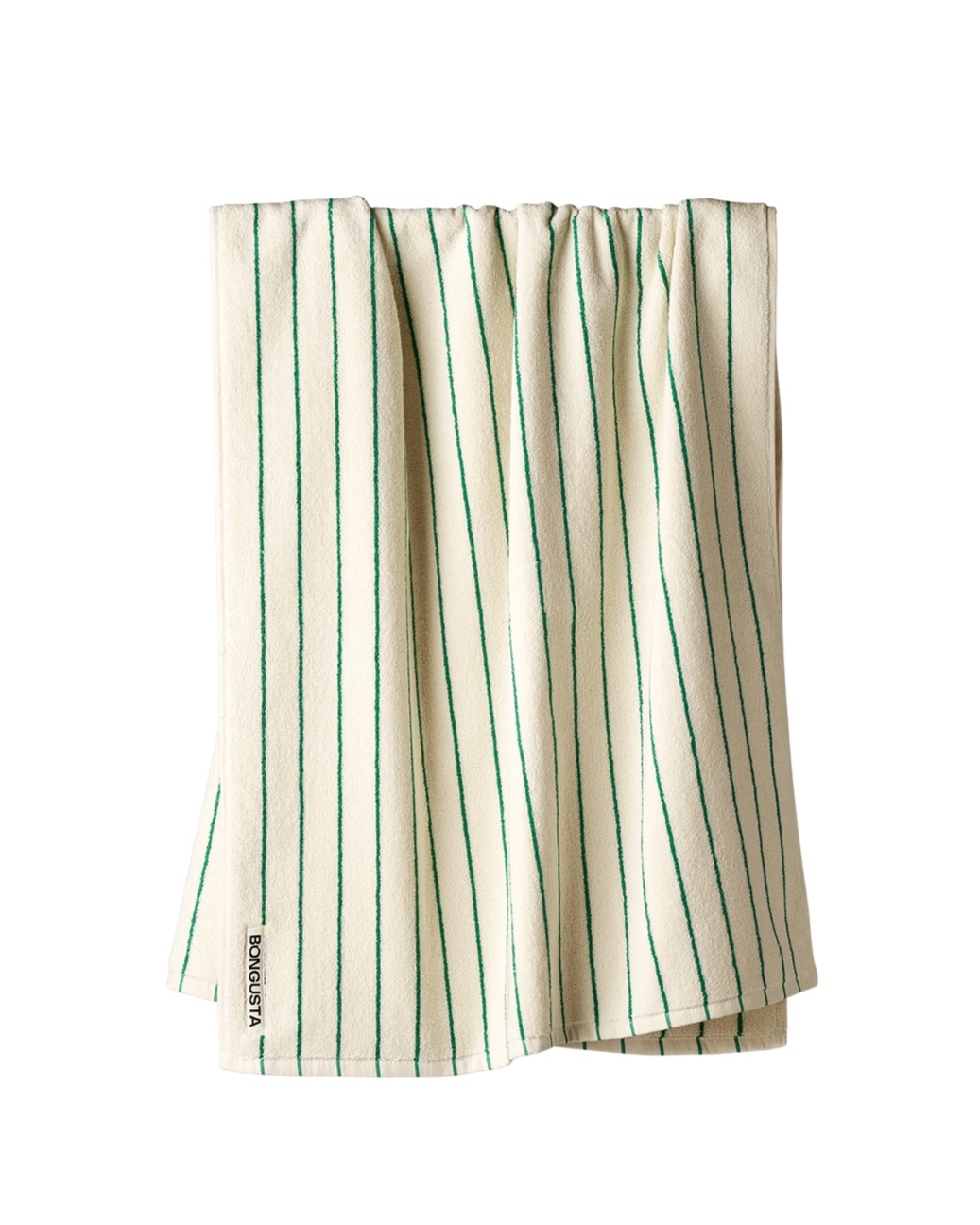 Naram towel | Pure white & grass | Cotton