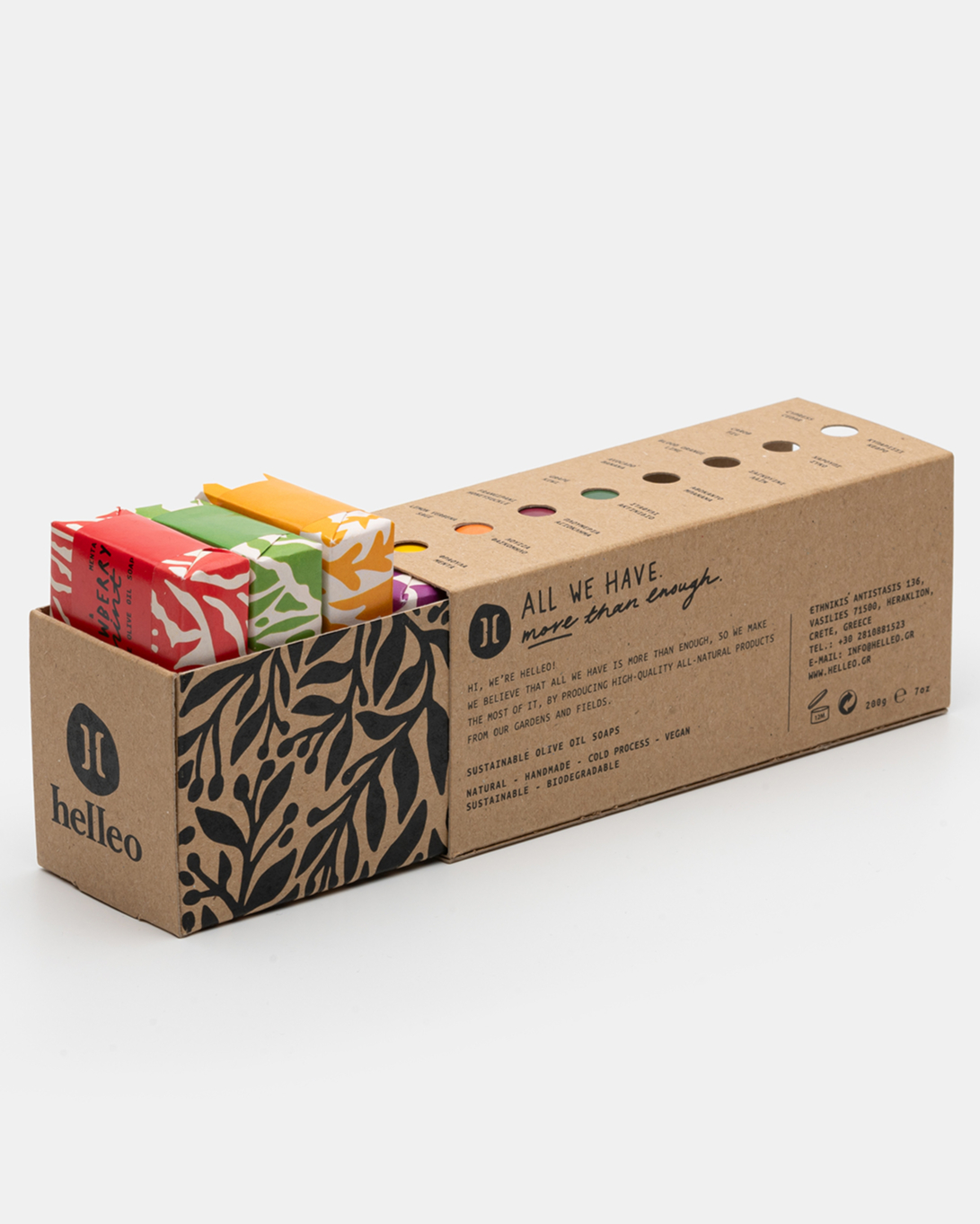Mini soap 8-pack